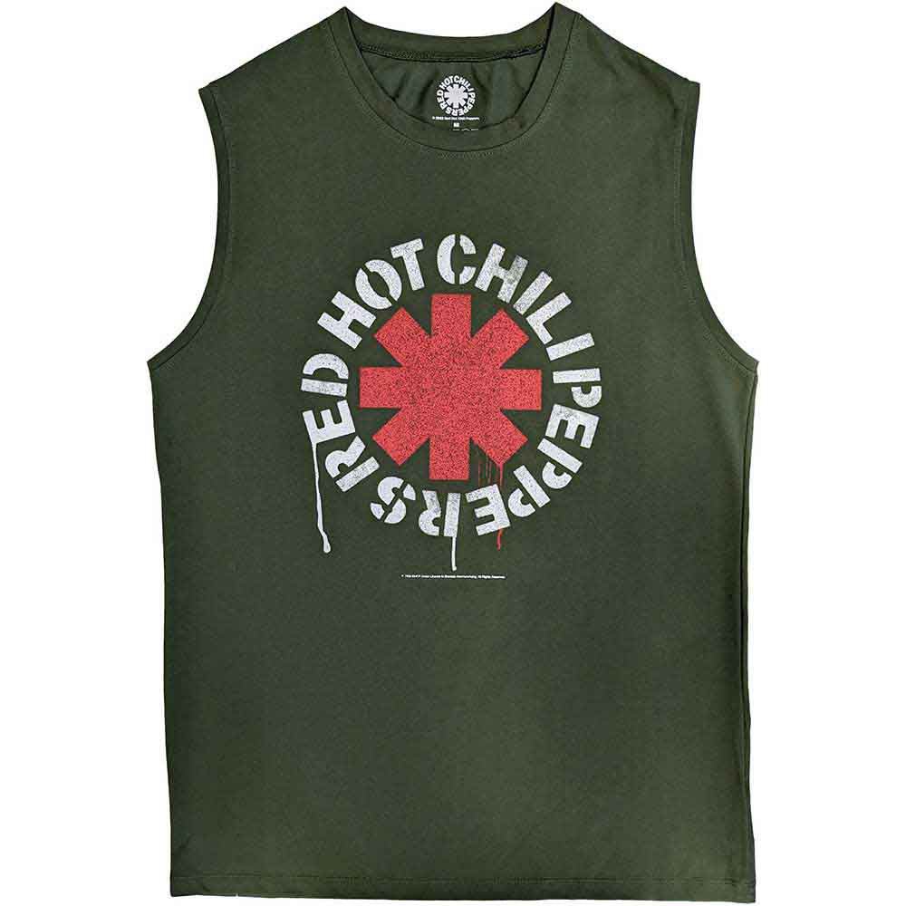 RED HOT CHILI PEPPERS レッドホットチリペッパーズ (来日 35周年 ) - Stencil / タンクトップ / メンズ - PGS